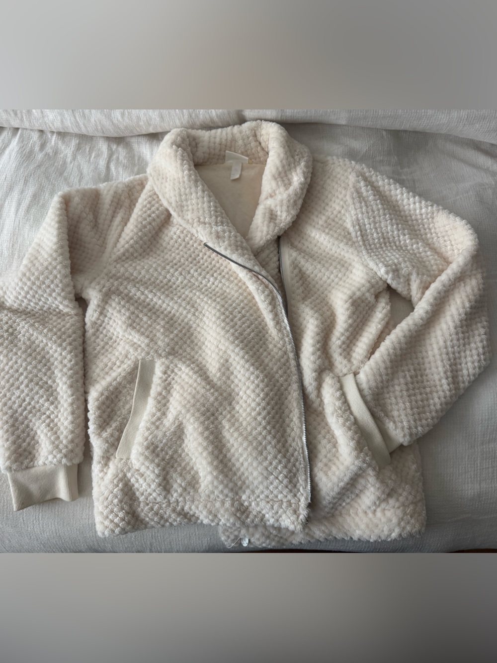 ZELLA Cozy Cream Plush Jacket - Women